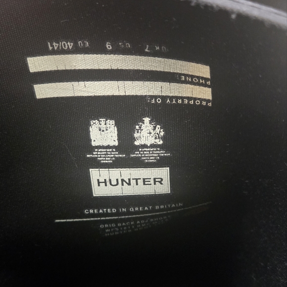 Womens Tall Hunter Boots - Picture 2 of 3